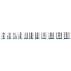 Kobalt Set Socket Drive 3/8-In 6-Point 11-Piece Metric Shallow