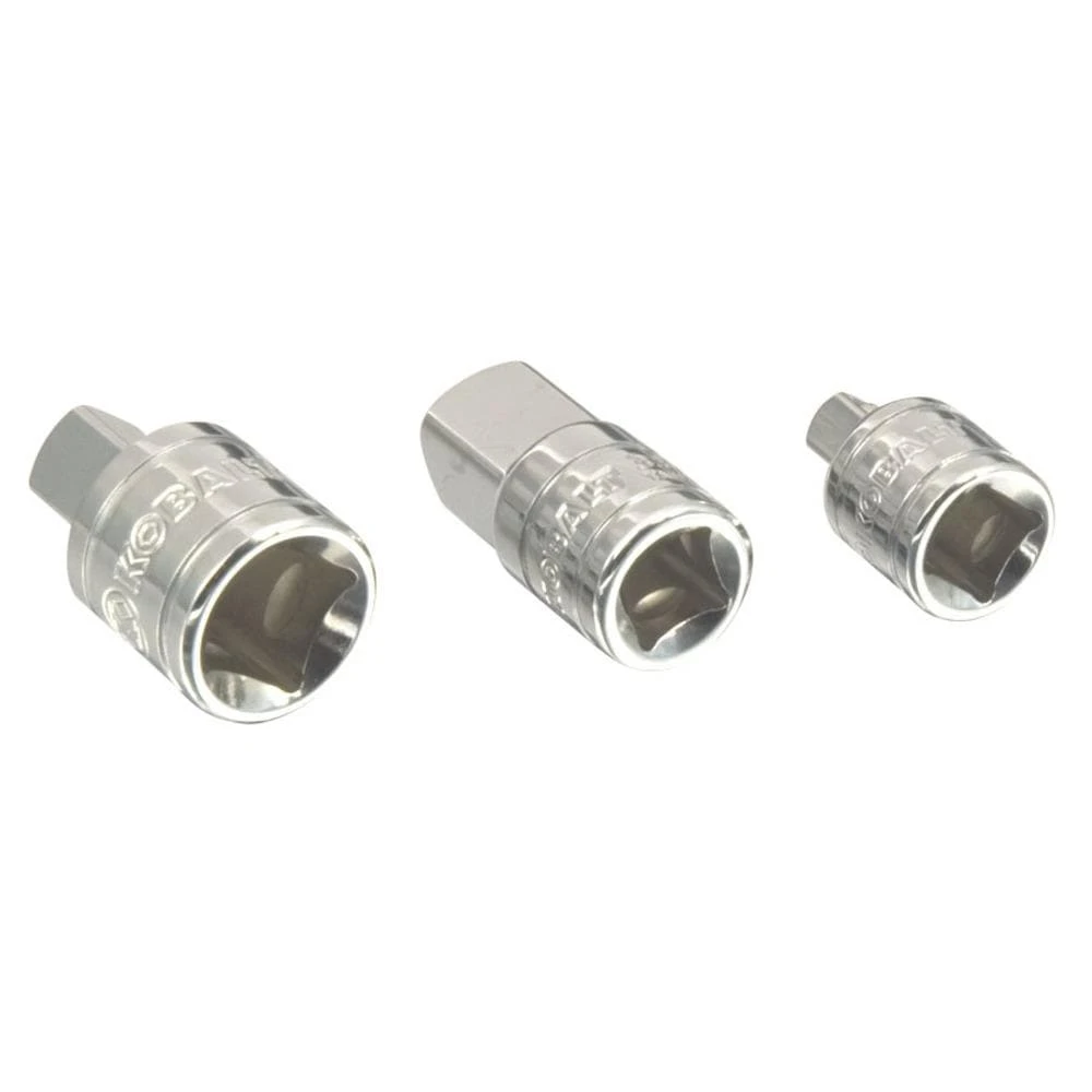 Kobalt Set Socket Adapter 3-Piece