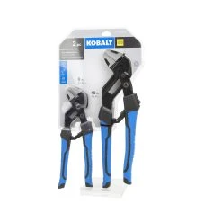Kobalt Set Plier 2-Pack Tongue & Groove Self Adjusting