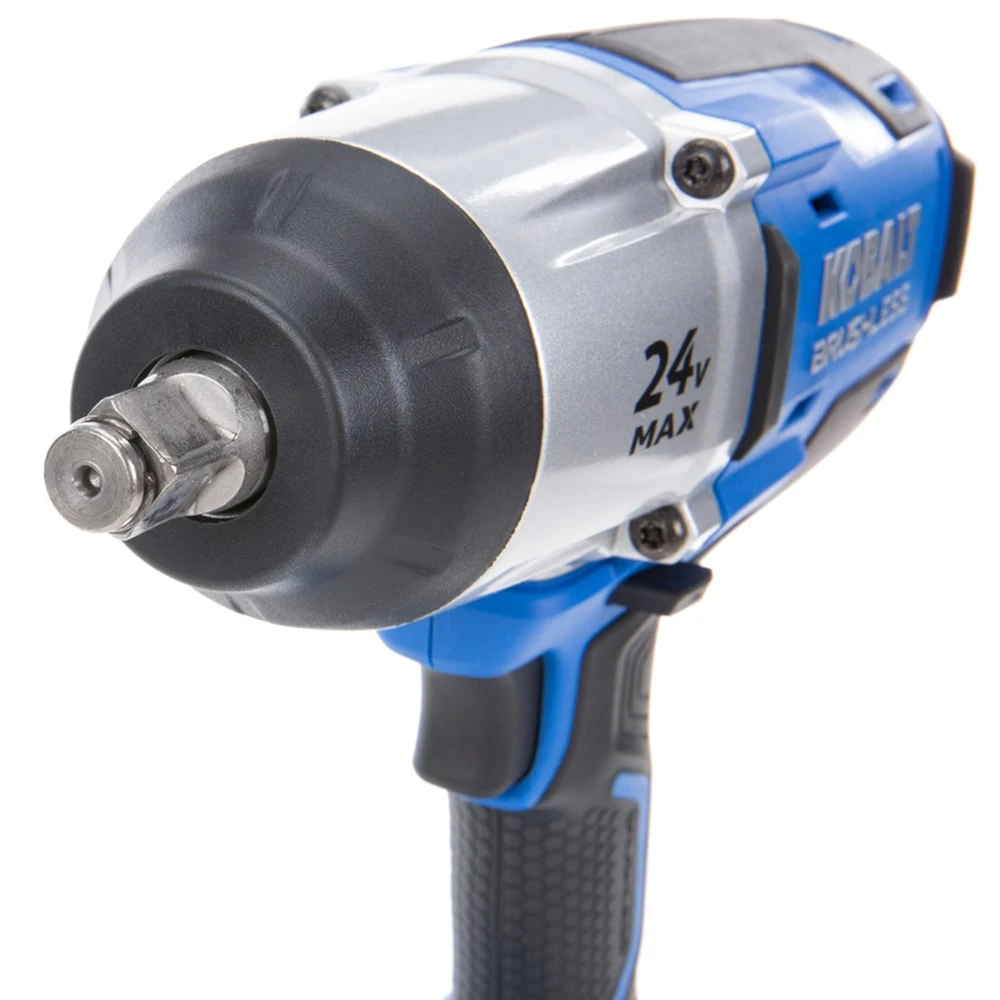 Kobalt Impact Wrench Wrench Max 24-Volt 1/2-In Impact Variable Speed Cordles Included) Drive Brushles - Image 4