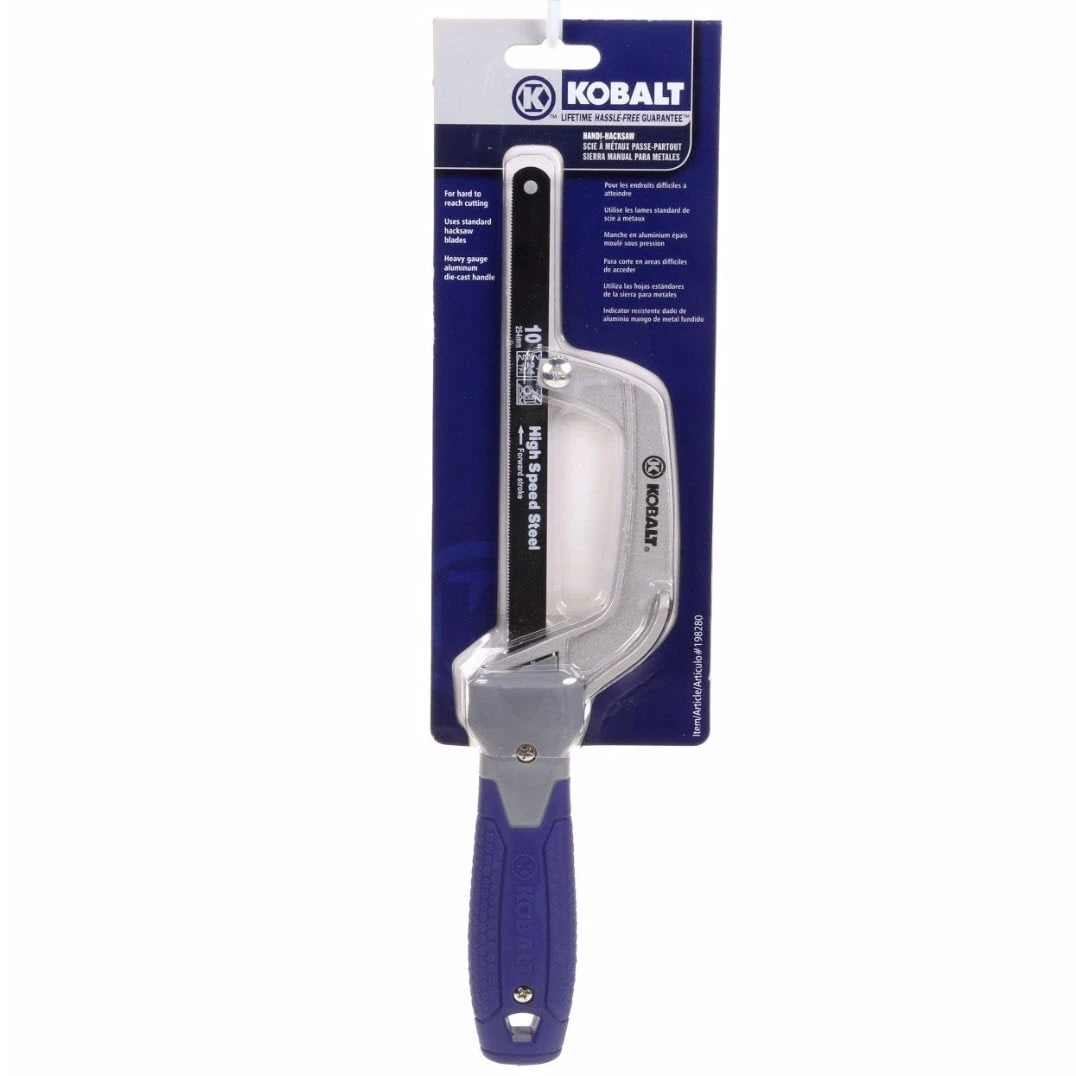 Kobalt Hack Saw Hand Saw 10-In Extra Fine Cut - Image 3