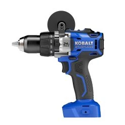 Kobalt Hammer Drill Max 24-Volt 1/2-In Brushles (Tool Only) Variable Speed Cordles
