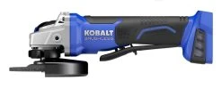 Kobalt Paddle Switch Grinder Angle Grinder Max 24-Volt 5-In Angle Brushles Cordles