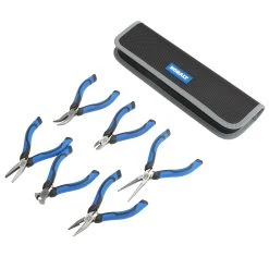 Kobalt Set Plier Pliers Case 6-Pack Mini 6Pc Zip Assorted