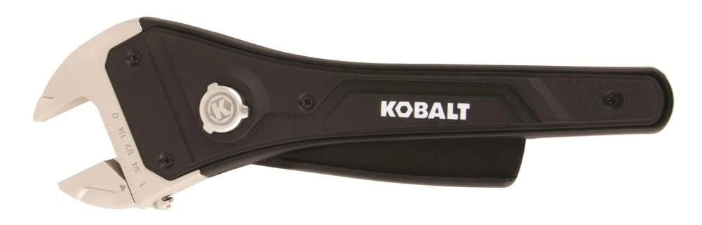 Kobalt Wrench Plastic Steel 8-In Adjustable Rapid Adjust - Image 5