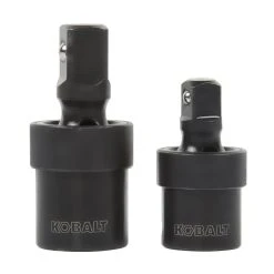 Kobalt Set Socket Swivel Adapter 2-Piece Impact