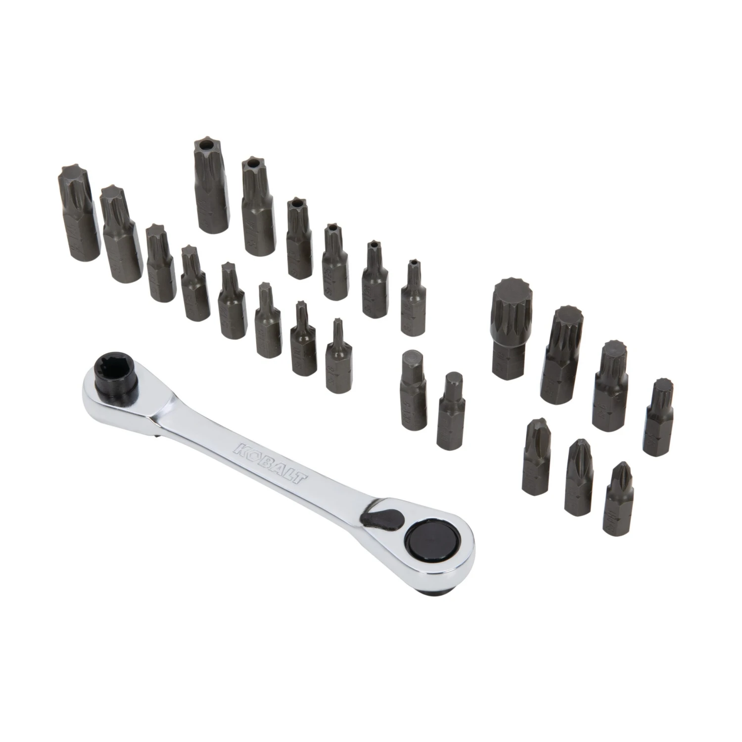 Kobalt Set Chrome 24-Piece Mechanic Standard (Sae) Metric Combination Polished - Image 2