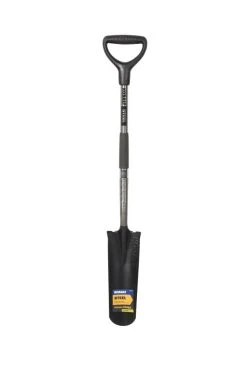 Kobalt Spade Shovel Steel 17-In D-Handle Drain