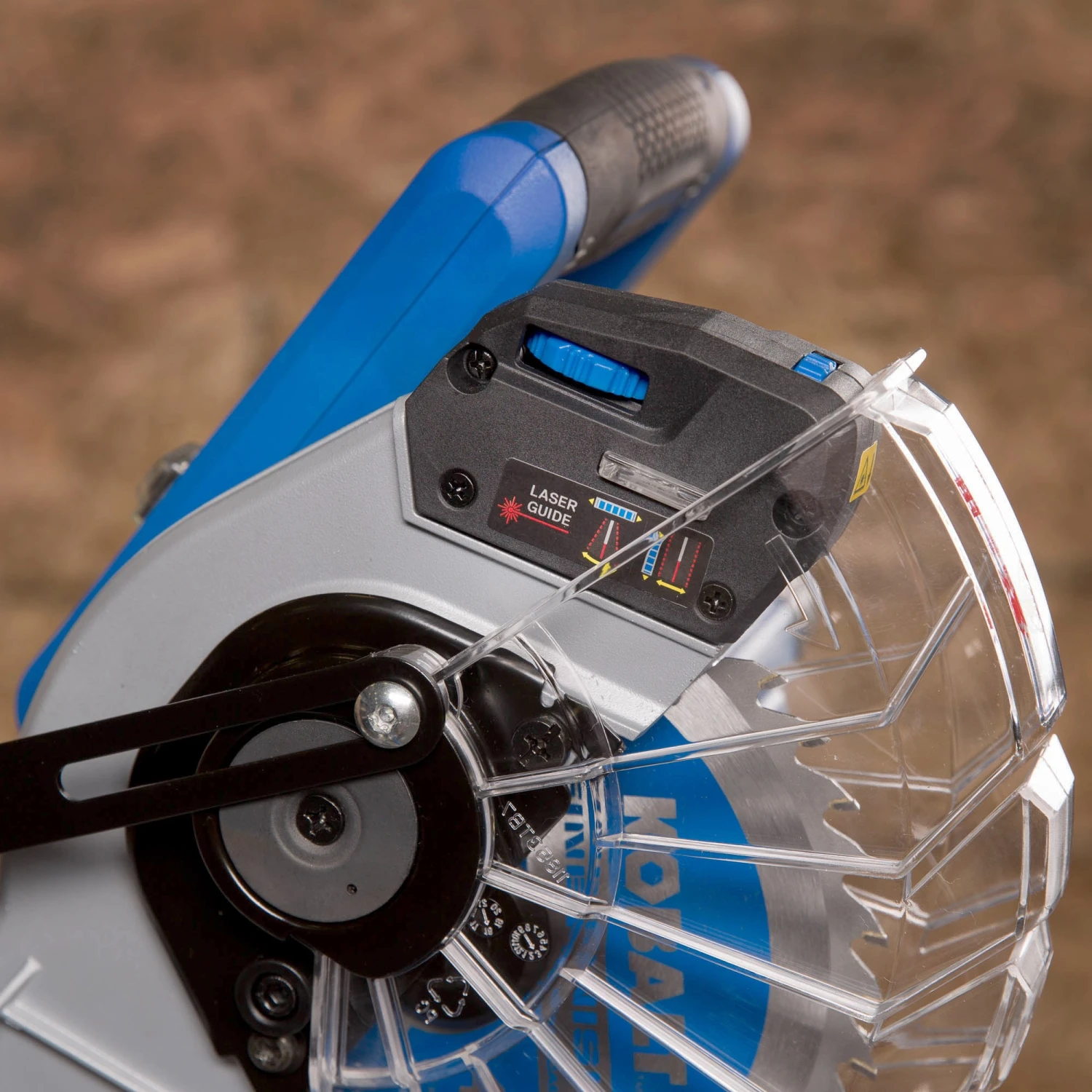 Kobalt Miter Saw 10 Amp 7-1/4-In Compact Sliding Corded Compound Single Bevel - Image 3