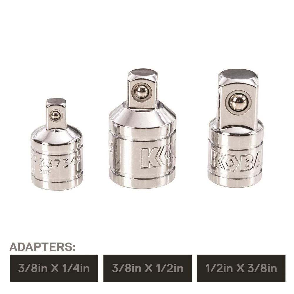 Kobalt Set Socket Adapter 3-Piece - Image 3