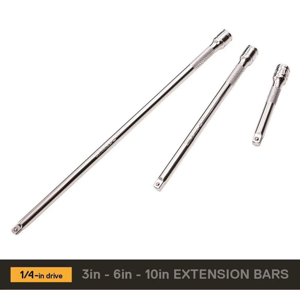 Kobalt Set Socket Drive Extension 1/4-In 3-Piece - Image 2