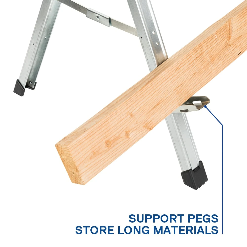 Kobalt Saw Saw Horse Horse Steel 30-In H X (1100-Lb Capacity) 43-In W - Image 5