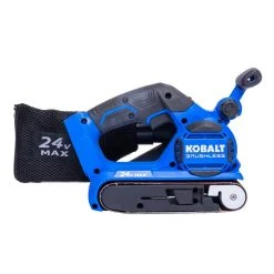 Kobalt Belt Sander Sander 24-Volt Max 24V Dust Management Cordles Power Speed Variable Brushles