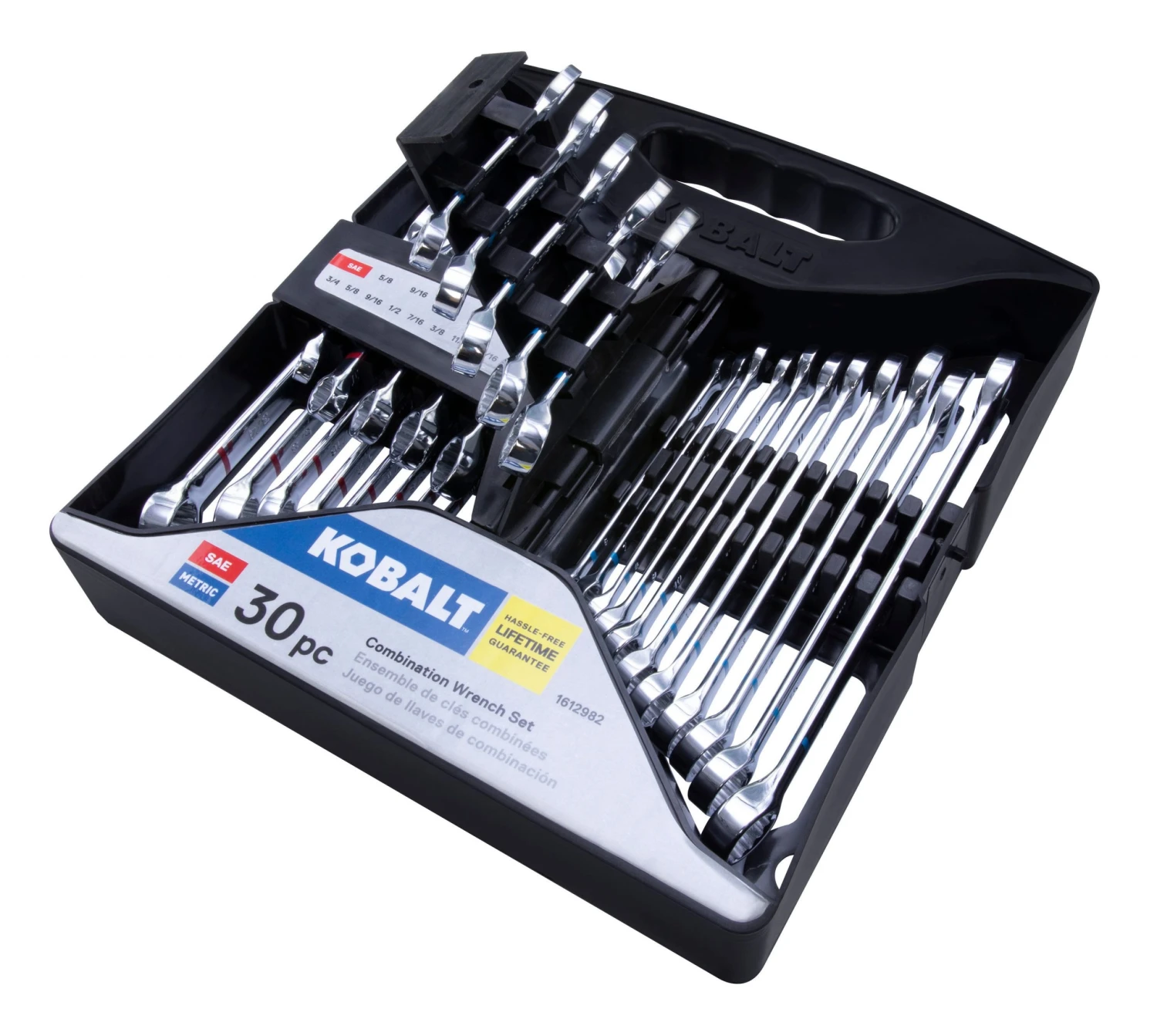 Kobalt Set Metric Combination Wrench 30-Piece 12-Point (Sae) Standard Combination - Image 9
