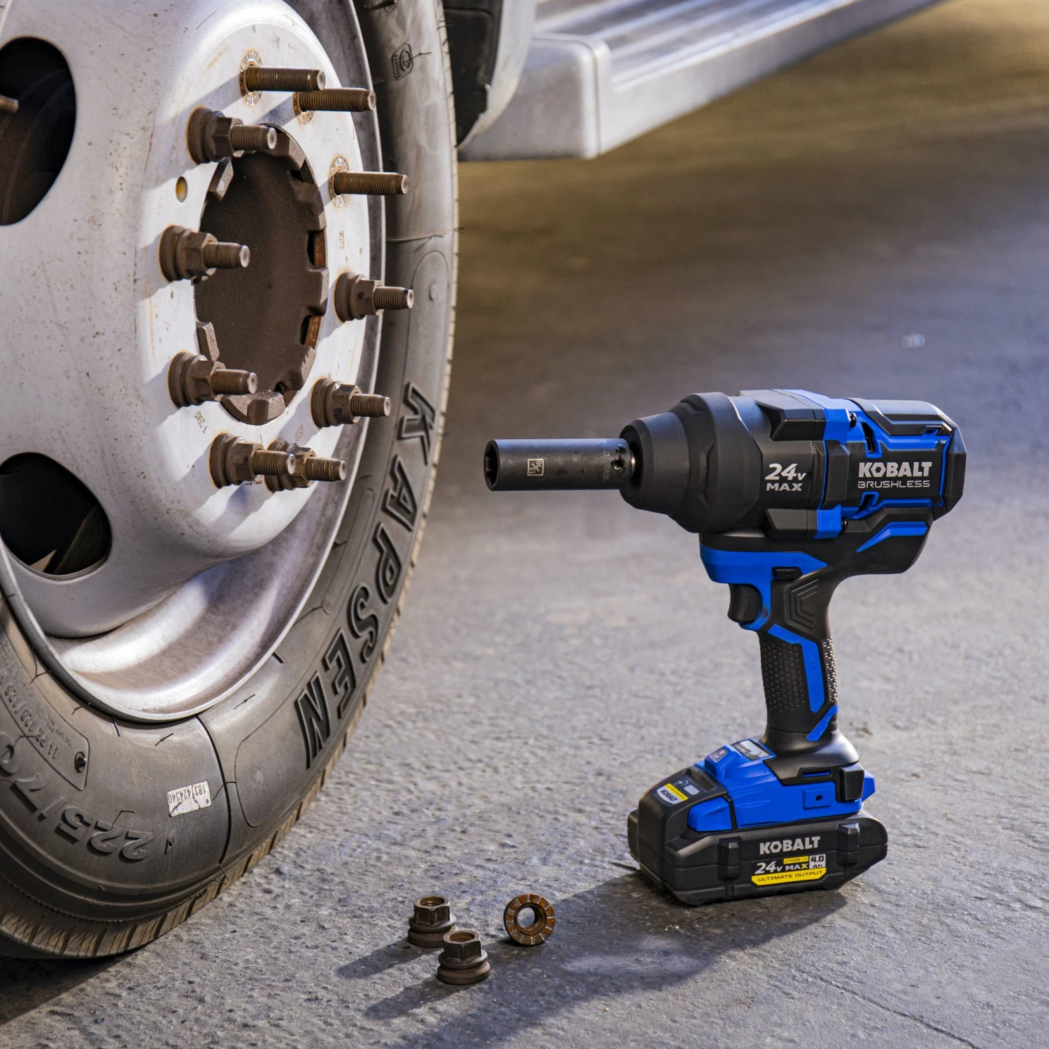 Kobalt Wrench Xtr 1/2-In Drive 24-Volt Impact Variable Speed Cordles Included) Brushles - Image 10