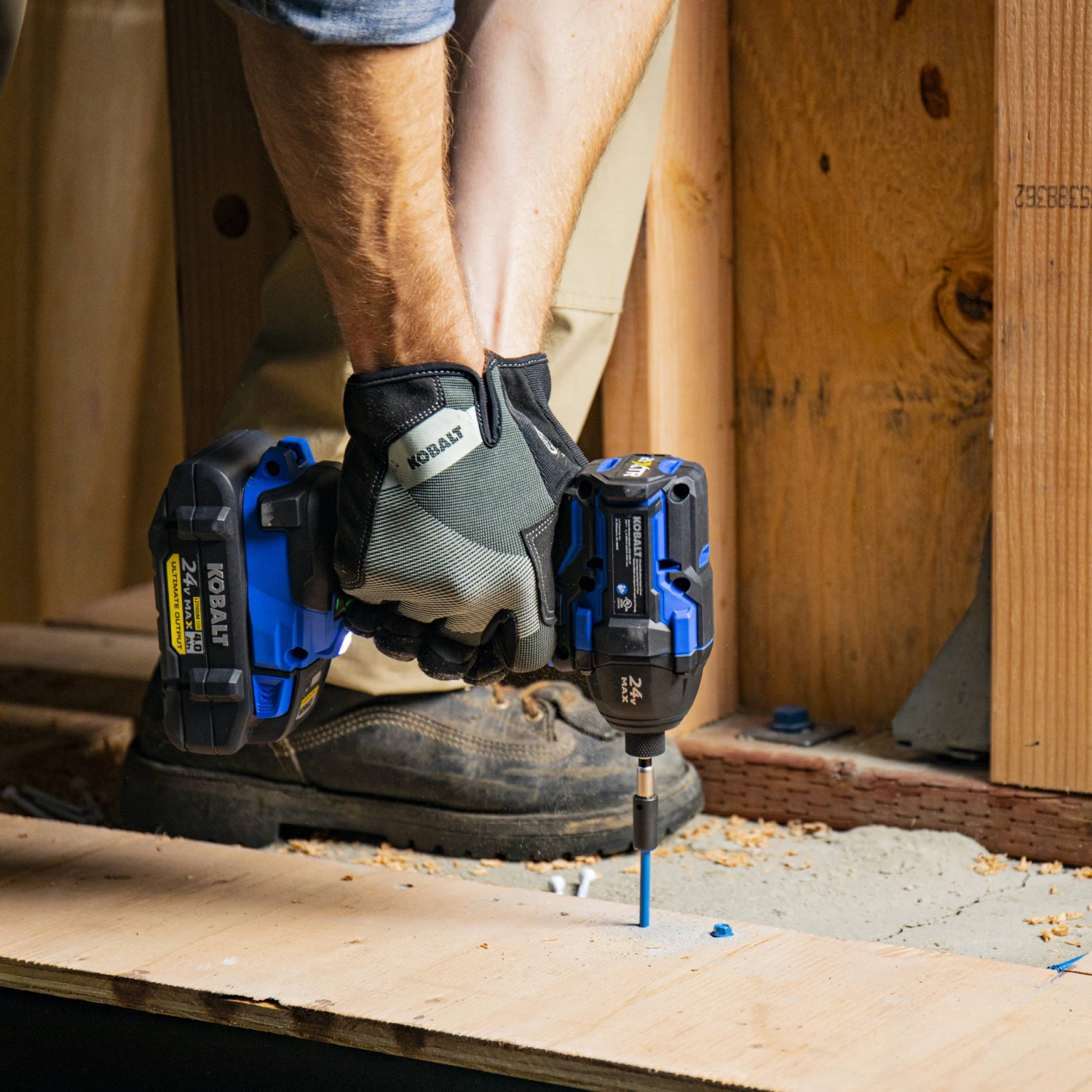 Kobalt Combo Kit Case Charger Max Xtr Combo 3-Tool 24-Volt Kit Included Power Included) Hard Brushles - Image 10