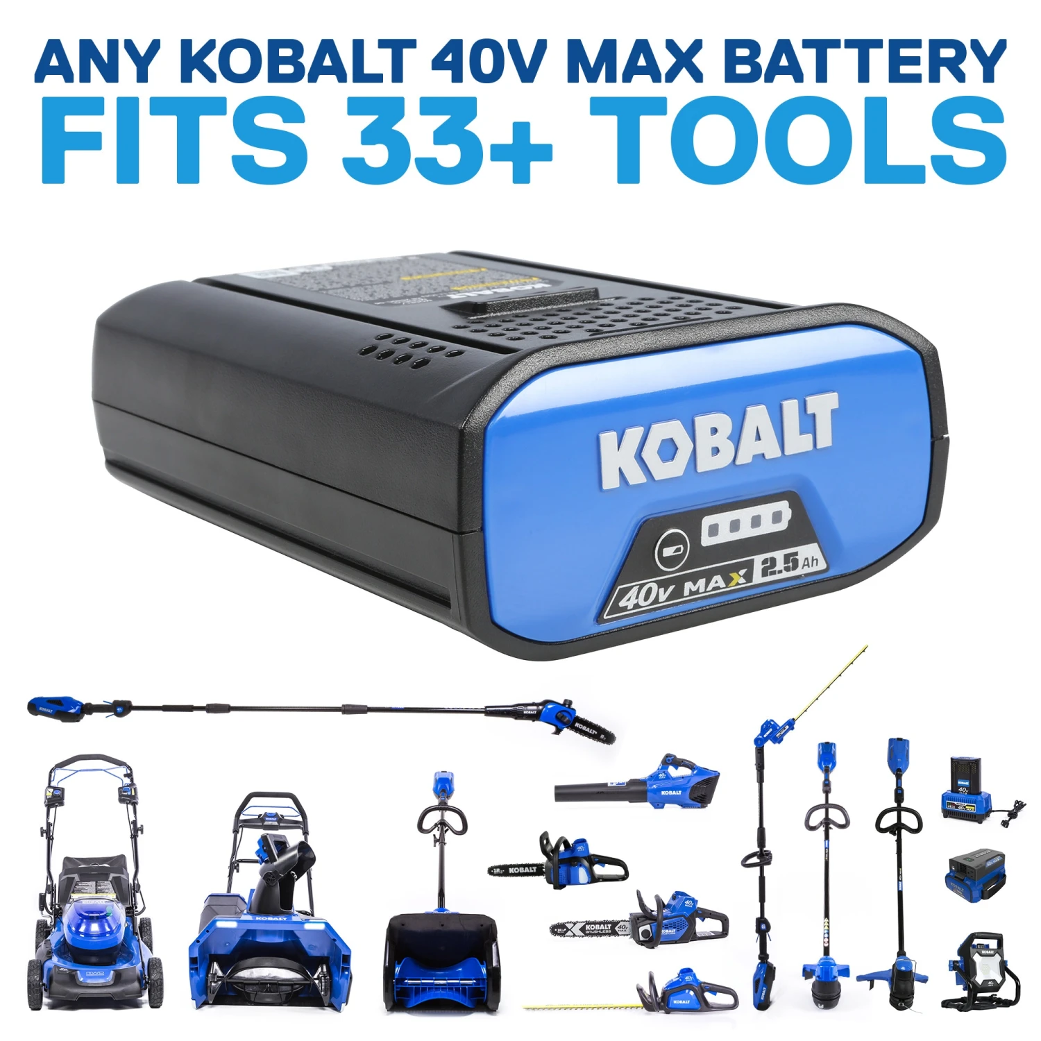 Kobalt String Trimmer 15-In Max 40-Volt Electric (Tool Only) Cordles Straight - Image 12