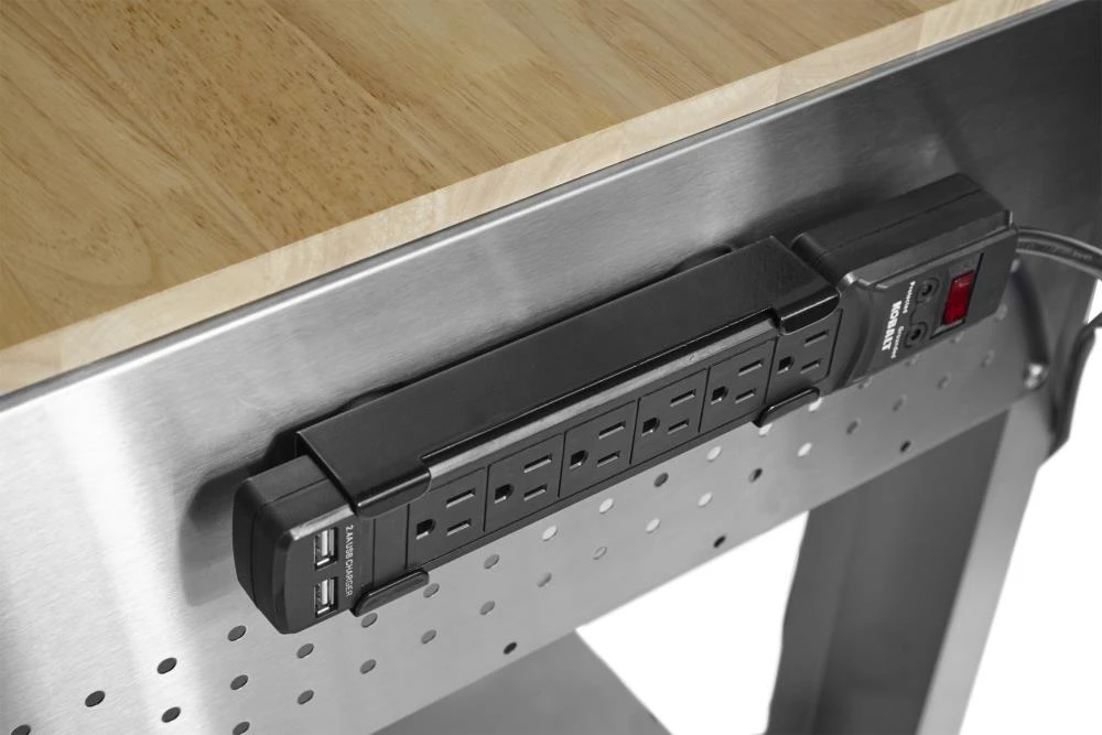 Kobalt Bench Wood 36-In H 45-In W 3-Drawer Work - Image 5