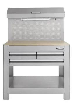 Kobalt Bench Wood 36-In H 45-In W 3-Drawer Work
