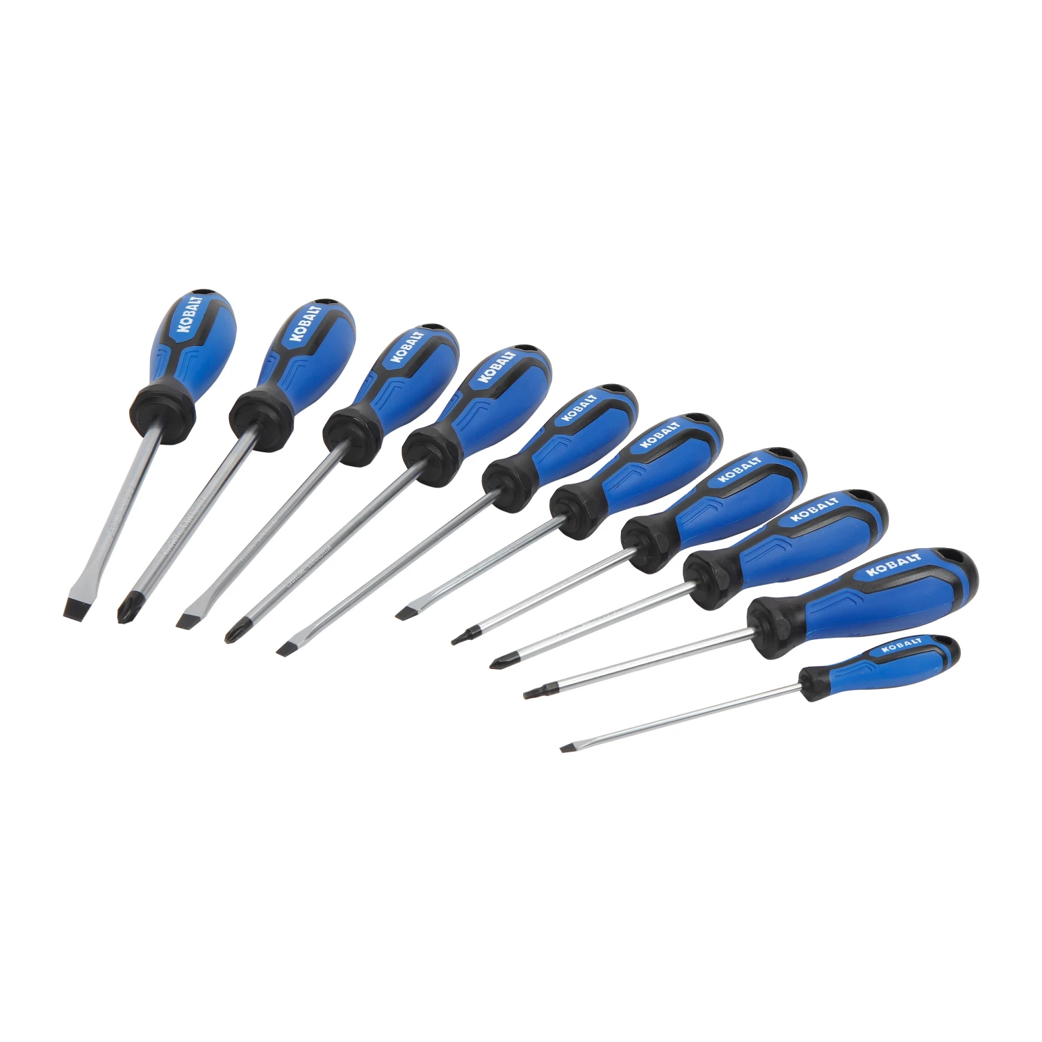 Kobalt Set Screwdriver Handle Plastic 10-Piece Magnetic - Image 6