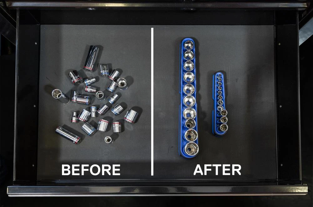 Kobalt Tool Rubber-Coated, Steel 12-In 6-In Magnetic Storage - Image 12