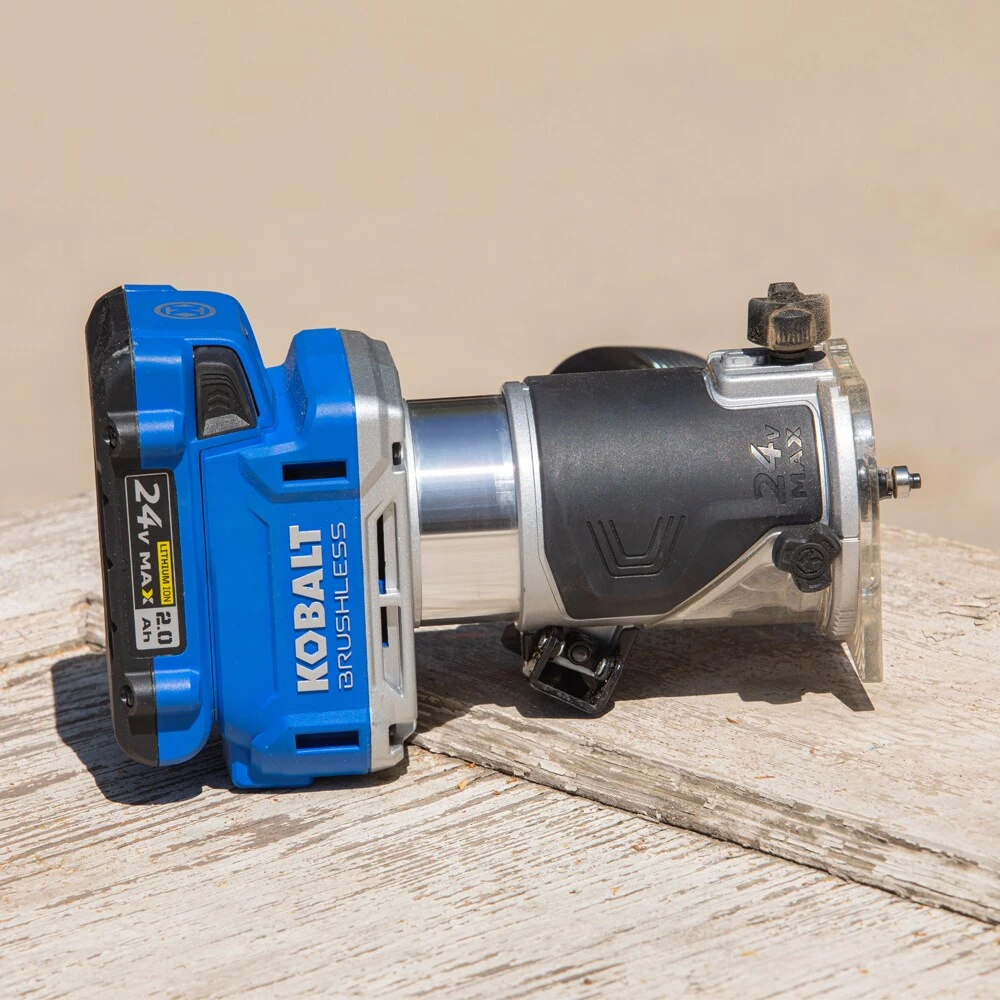 Kobalt Router Max 24V 1/4-In-Amp Variable Speed Cordles (Tool Only) Trim Brushles - Image 12