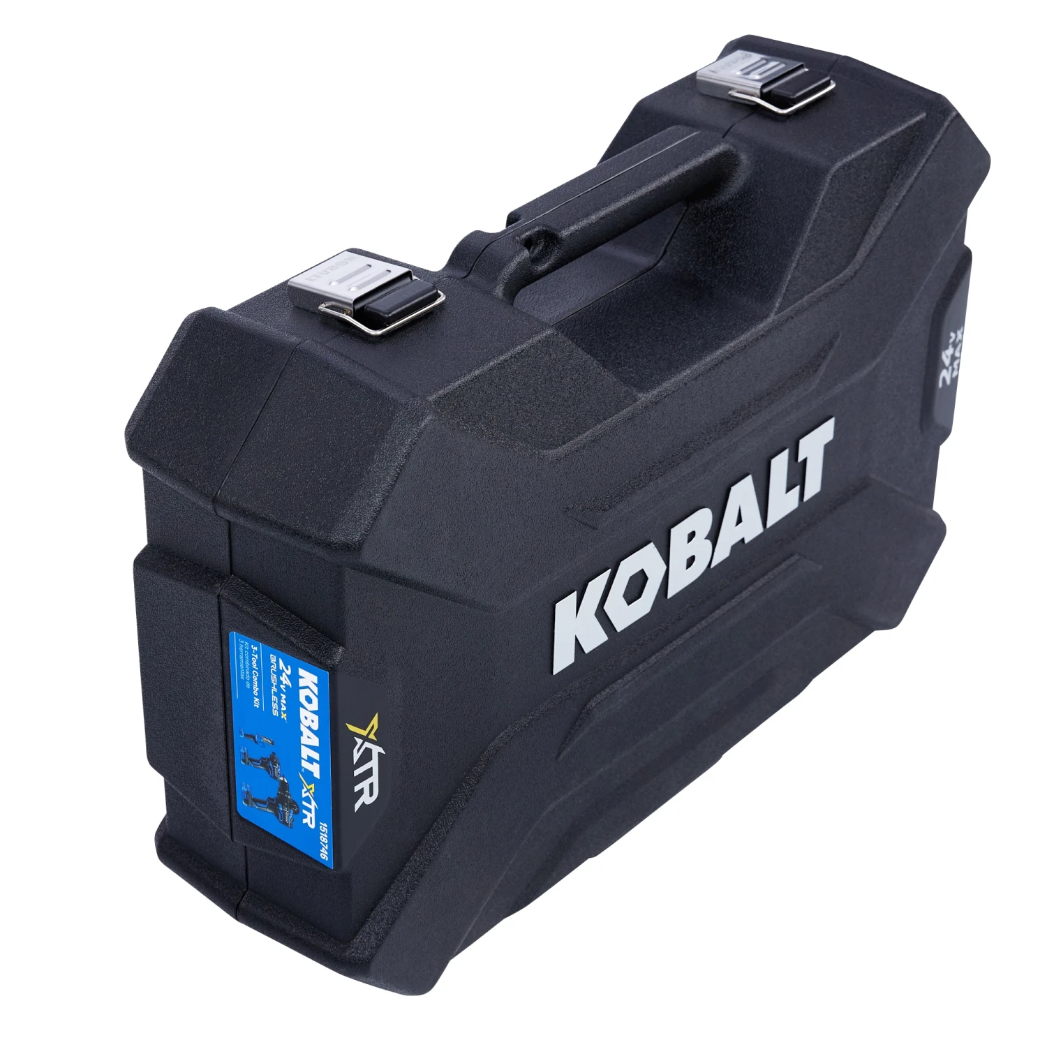 Kobalt Combo Kit Case Charger Max Xtr Combo 3-Tool 24-Volt Kit Included Power Included) Hard Brushles - Image 2