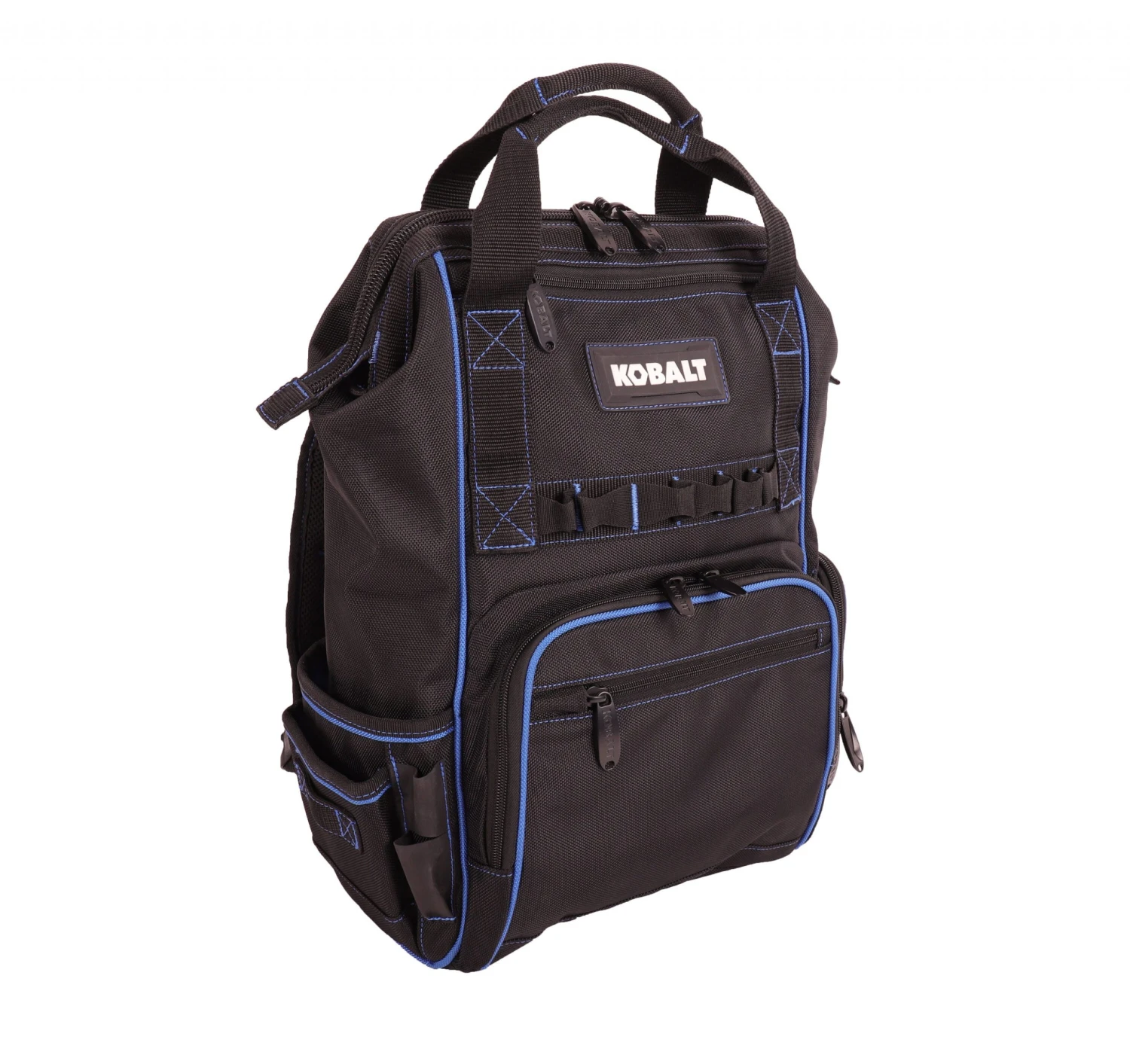 Kobalt Tool Bag Backpack Polyester 11.5-In Blue Black - Image 3