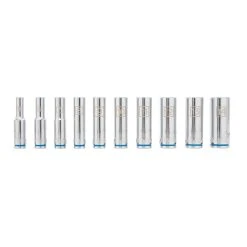 Kobalt Set Socket Drive 1/4-In 10-Piece 6-Point Deep Metric