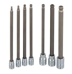 Kobalt Set Driver Drive Socket Bit (Sae) Standard Hex 3/8-In 7-Piece 1/4-In;