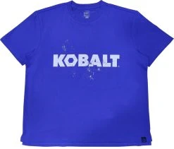 Kobalt Men’ Shirt T-Shirt Cotton Xx-Large Work Textured Graphic Short Sleeve