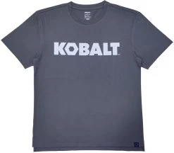 Kobalt Men’ Shirt Work Shirt T-Shirt Cotton Work Graphic Medium Textured Short Sleeve