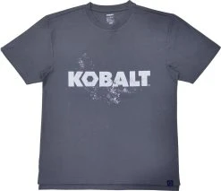 Kobalt Men’ Shirt Work Shirt T-Shirt Cotton Large Work Textured Graphic Short Sleeve