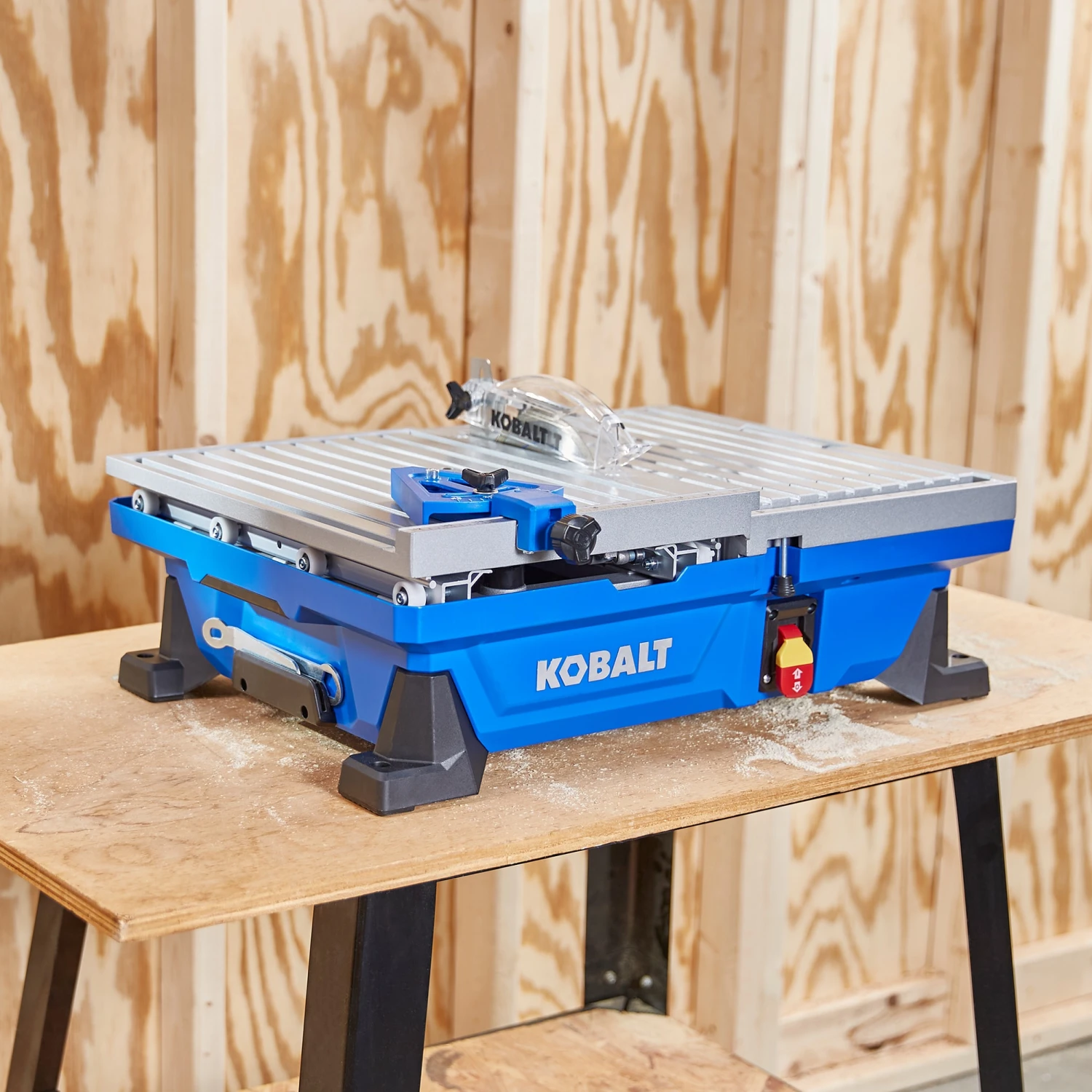 Kobalt Tile Table Tile Saw 7-In 6-Amp Sliding Tabletop Wet - Image 7