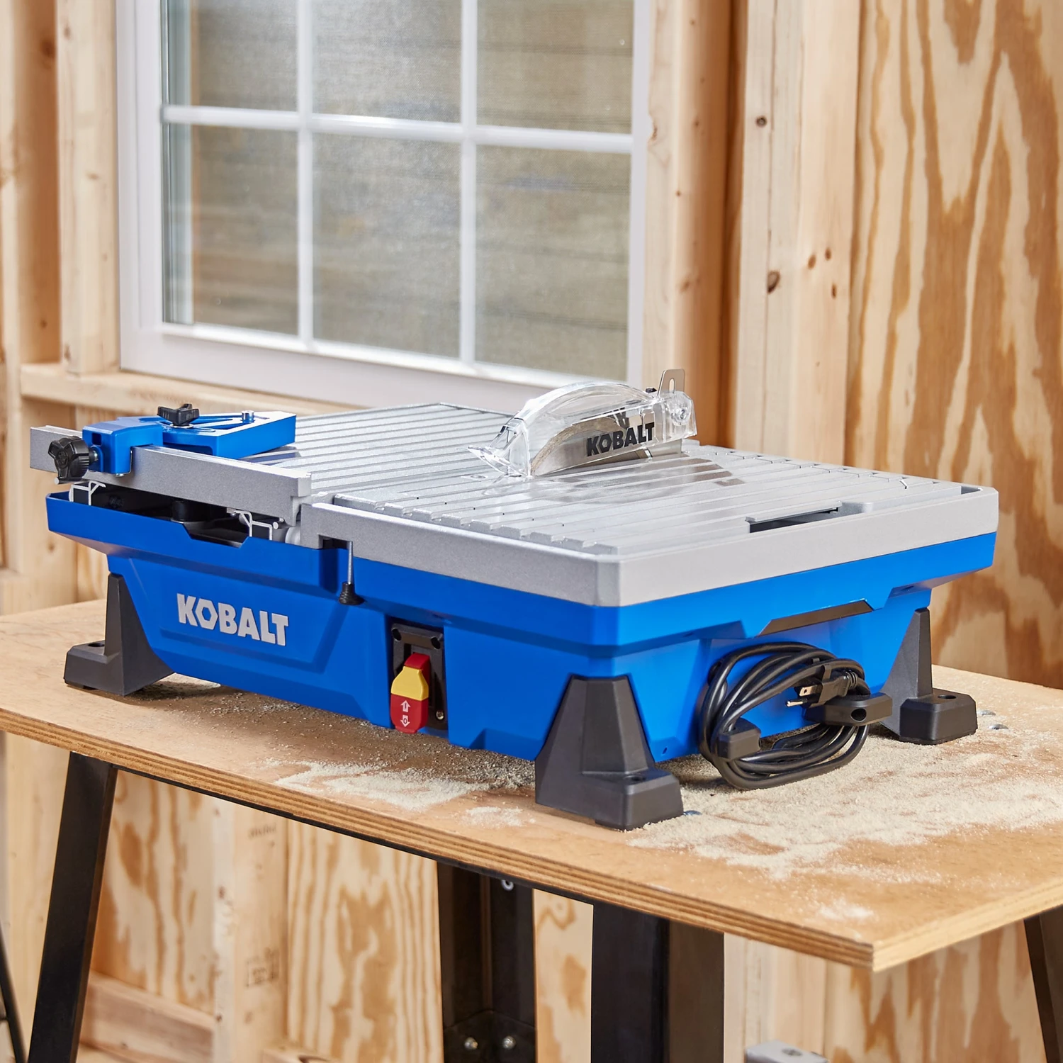 Kobalt Tile Table Tile Saw 7-In 6-Amp Sliding Tabletop Wet - Image 6