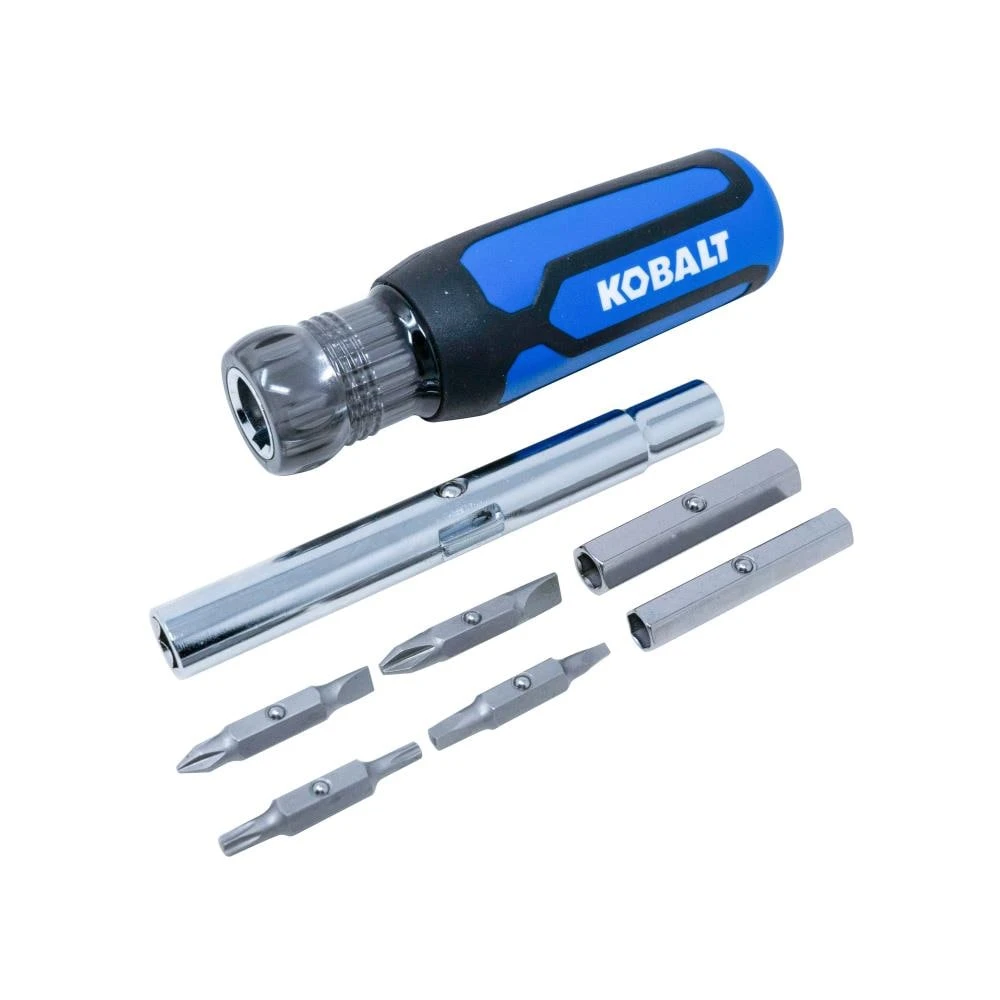 Kobalt Set Screwdriver Handle Multi-Bit 11-Piece Magnetic