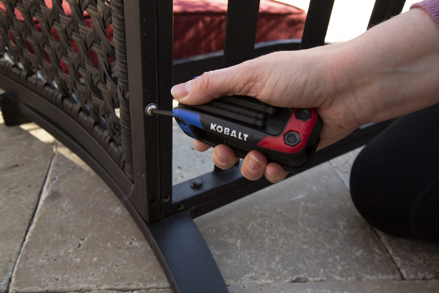 Kobalt Set Key 17-Key Hex Standard (Sae) Torx Metric Folding Combination - Image 6