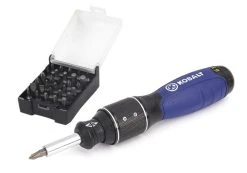 Kobalt Set Screwdriver Handle Rubber 32-Piece Ratcheting Multi-Bit Magnetic