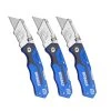 Kobalt Set Knife 3-Blade 3Pk 18Mm Lockback Folding Utility