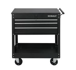 Kobalt Tool 3-Drawer Chest Steel X 30.5-In W 37.5-In H Top (Black)