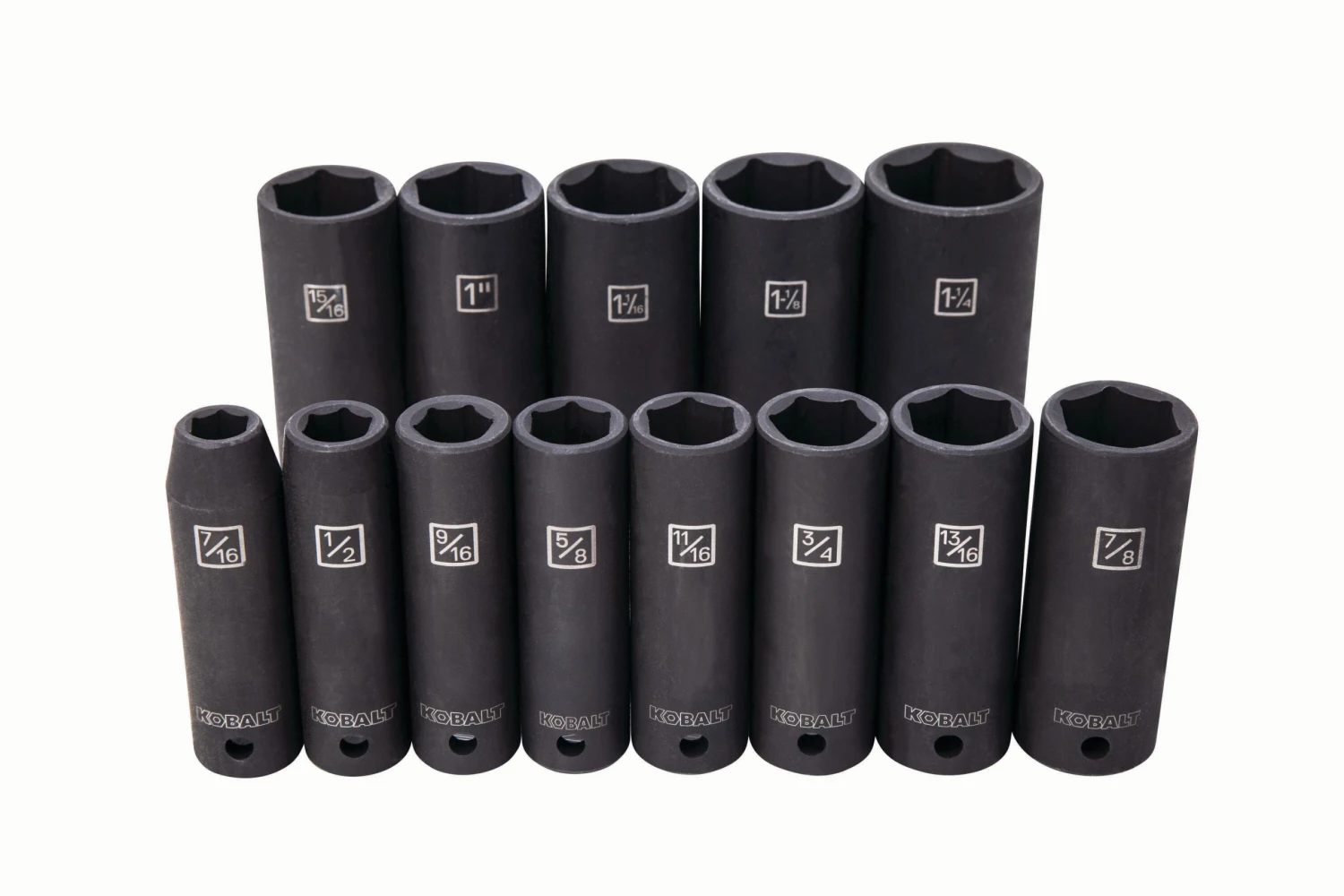 Kobalt Set Impact Socket 6-Point 13-Piece 1/2-In (Sae) Standard Drive - Image 5