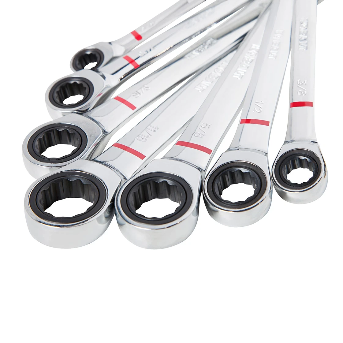 Kobalt Set Ratchet Head Ratchet Wrench 8-Piece 12-Point Flexible (Sae) Standard - Image 7