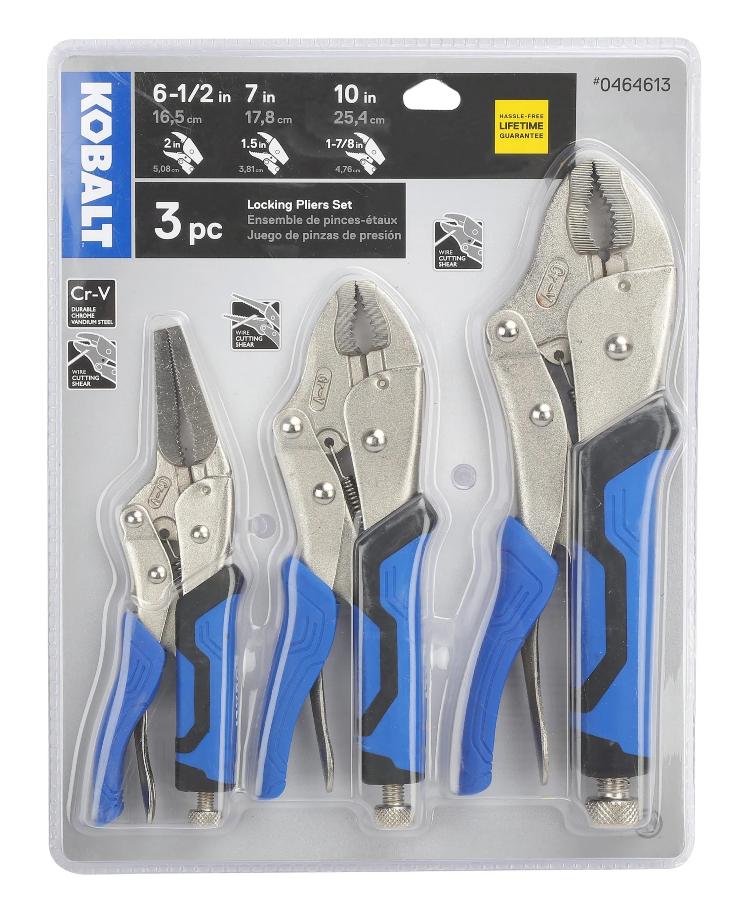 Kobalt Set Plier 3-Pack Locking - Image 2