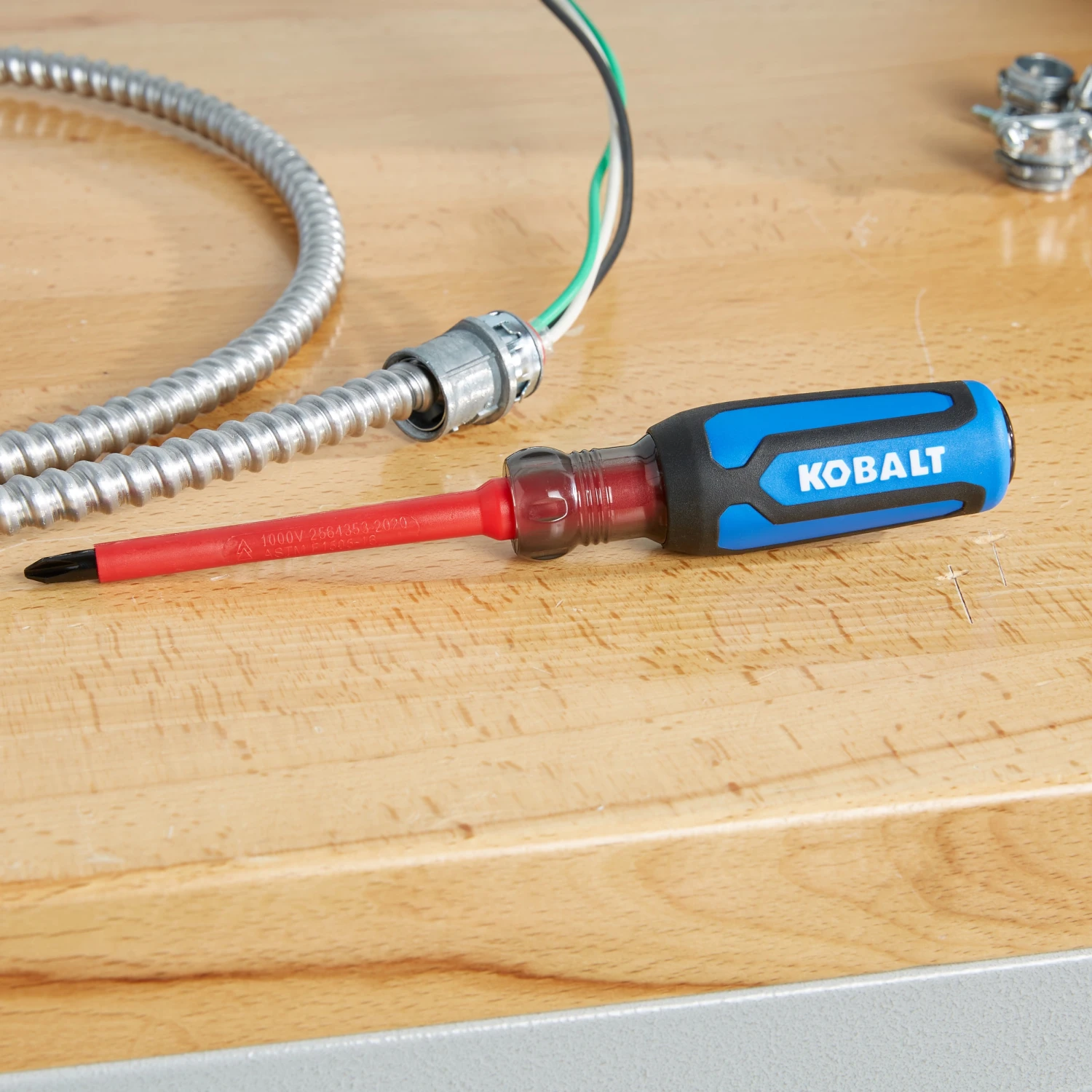 Kobalt Set Screwdriver 3-Piece Magnetic Handle Insulated Assorted - Image 2