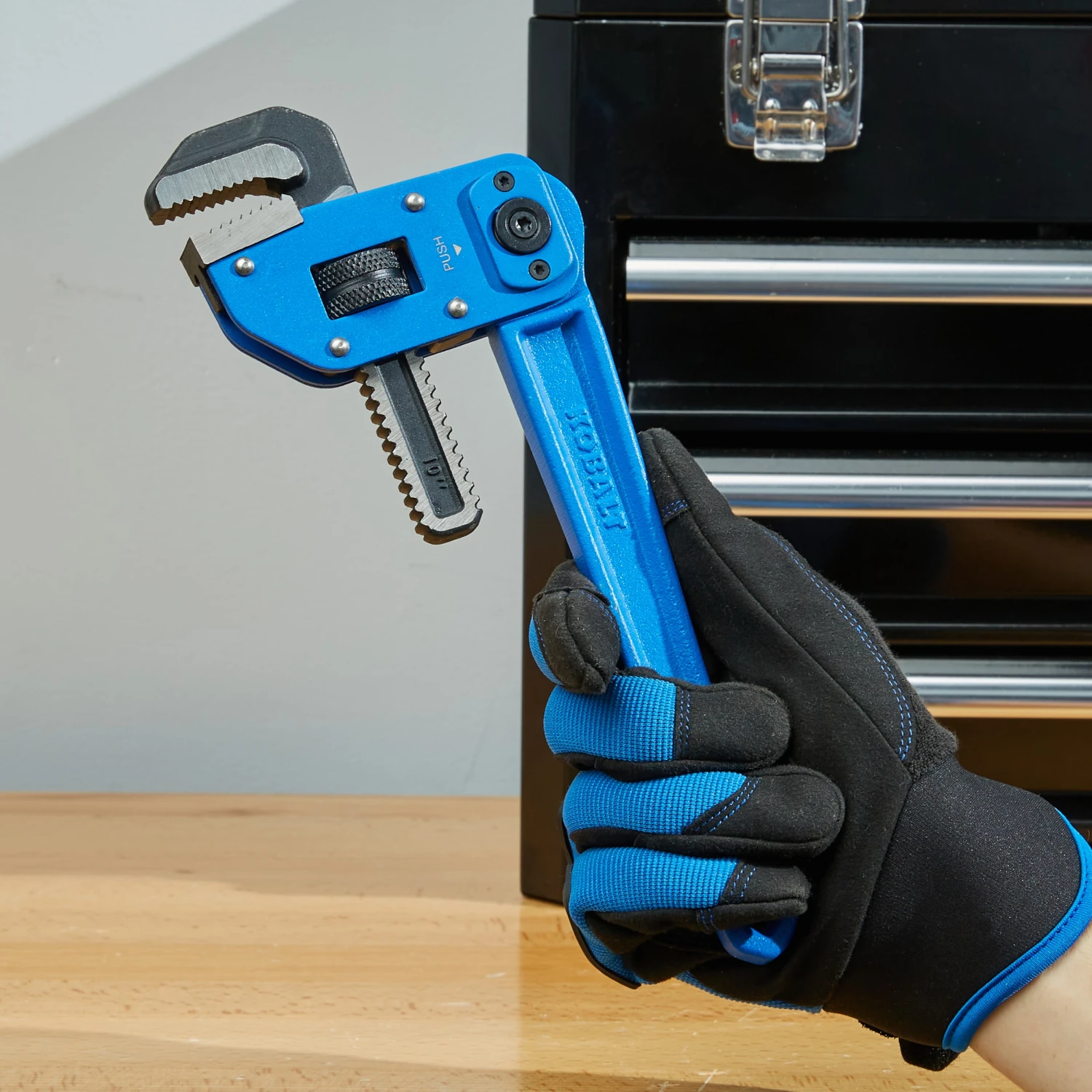 Kobalt Pipe Wrench Multi-Angle 10-In Specialty Plumbing - Image 2