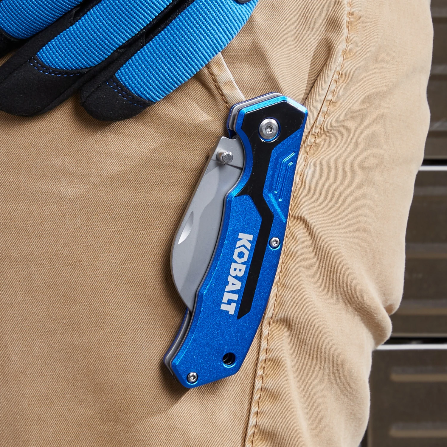 Kobalt Hawk Bill Knife Folding Pocket - Image 5