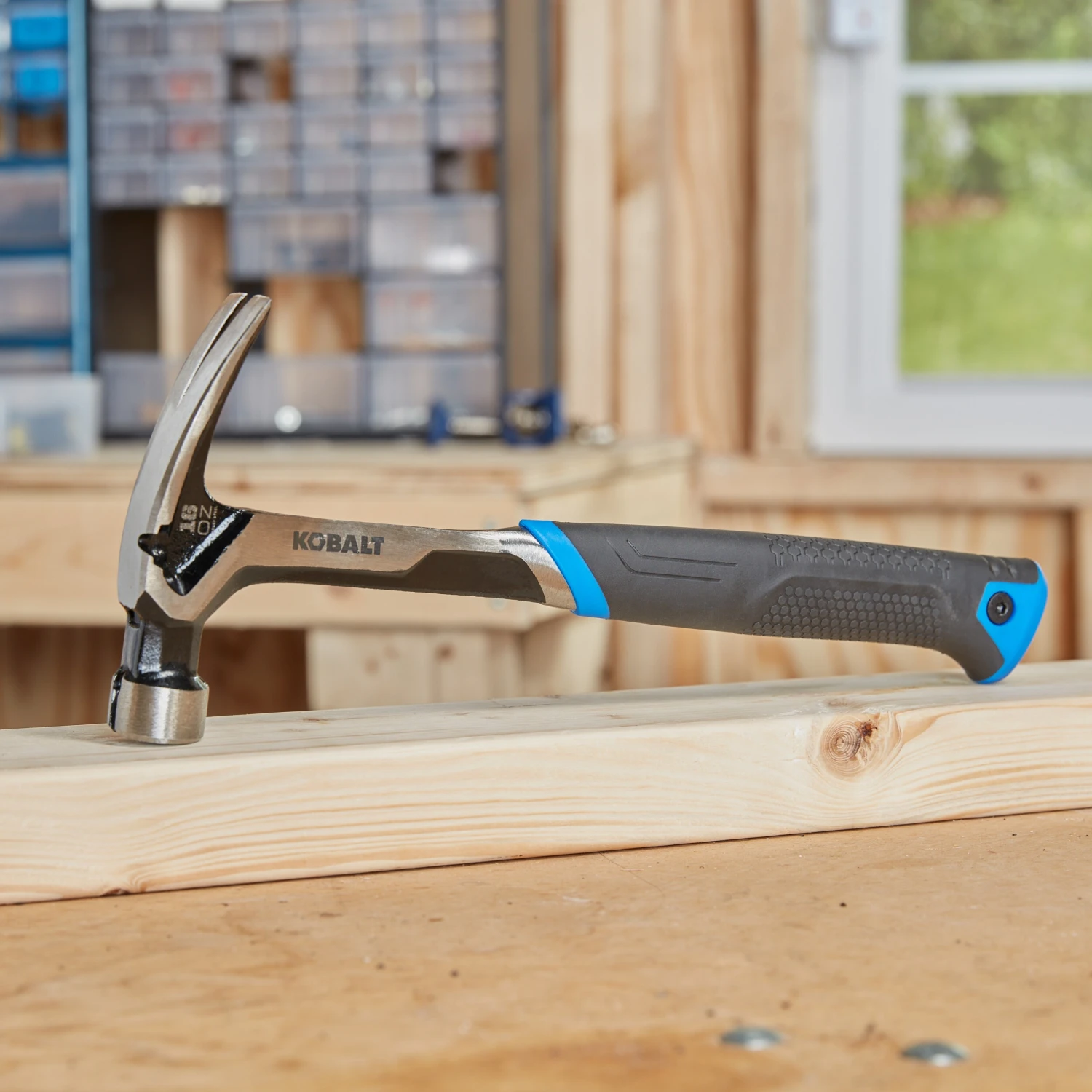 Kobalt Steel Head Hammer Steel 16-Oz Claw Smooth Face - Image 2