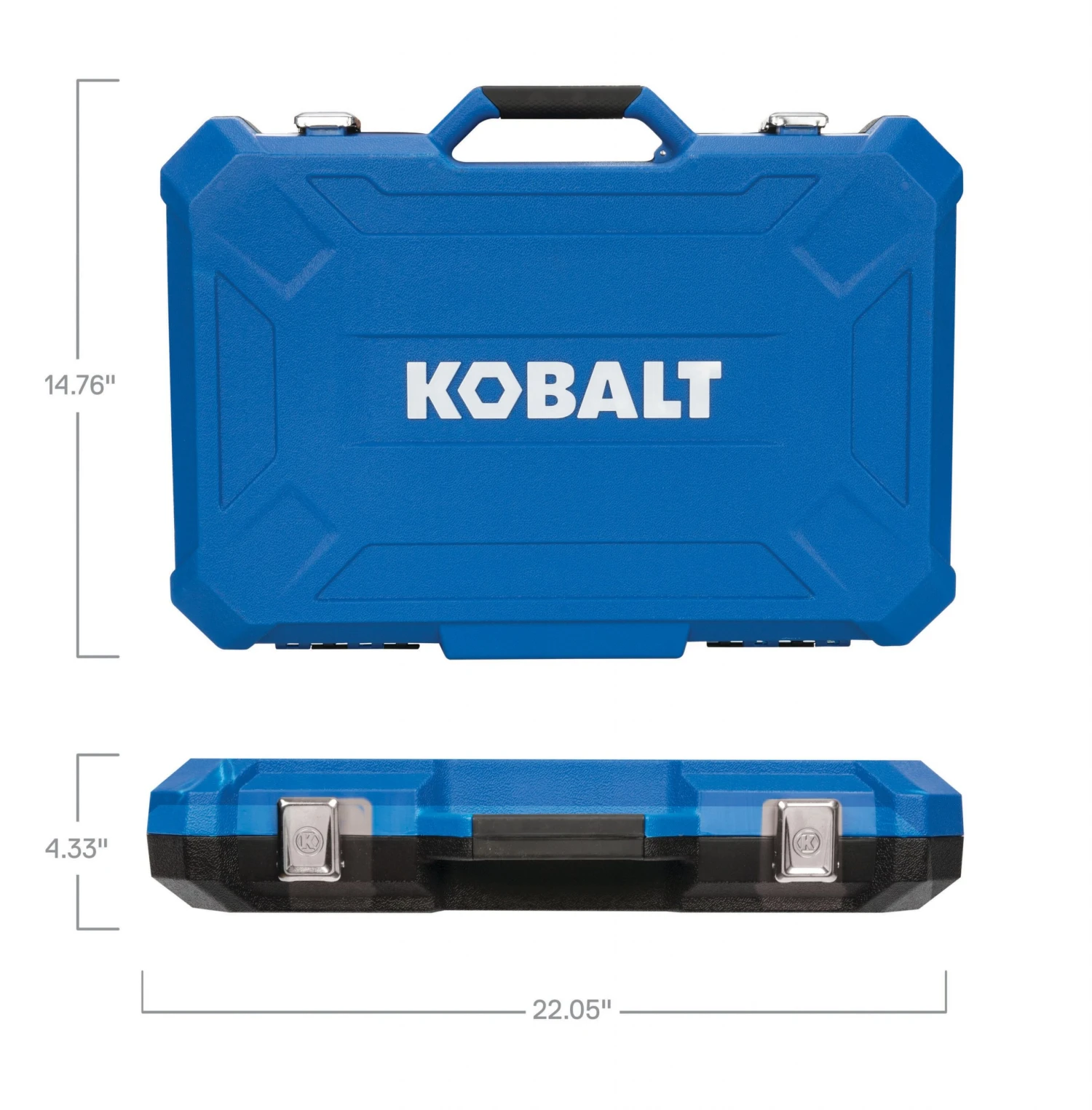 Kobalt Set Chrome 3/8-In) (1/4-In; 309-Piece Mechanic Standard (Sae) Metric Combination Polished - Image 14
