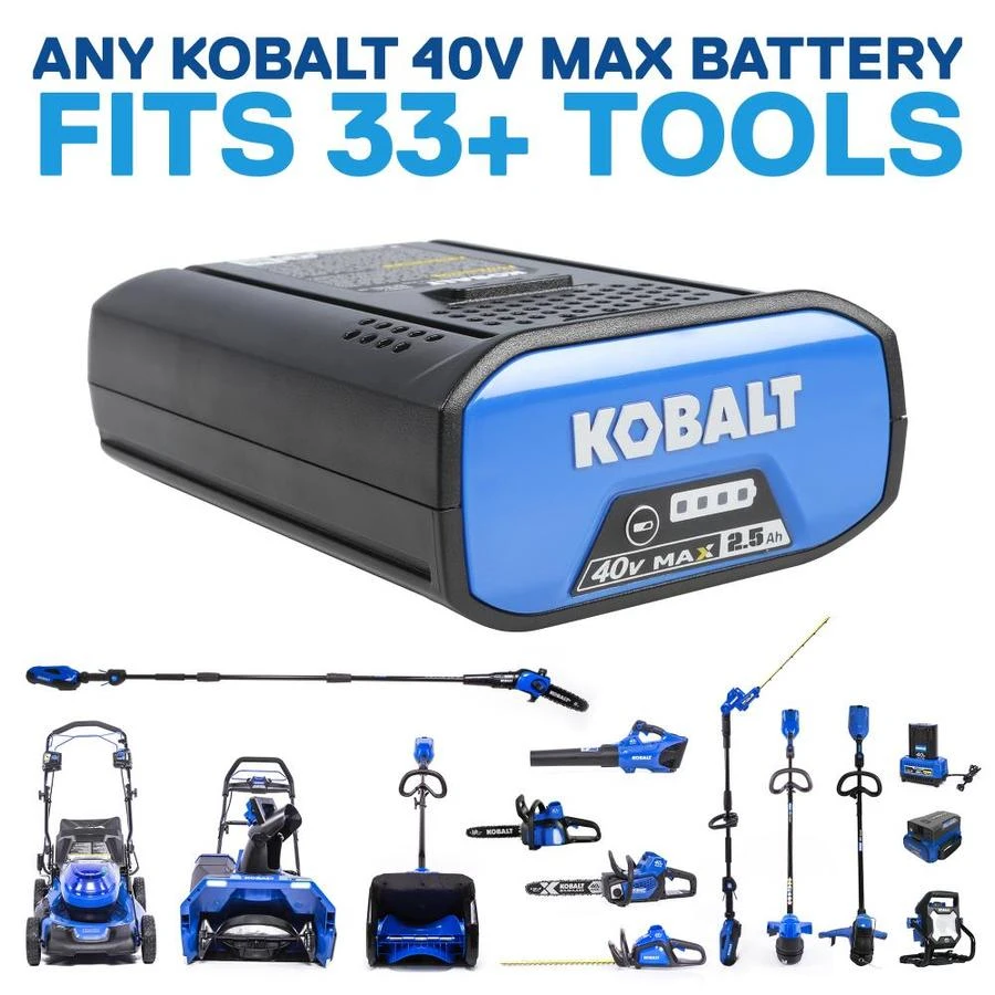 Kobalt String Trimmer 15-In Max 40-Volt Electric Included) Cordles Straight - Image 11